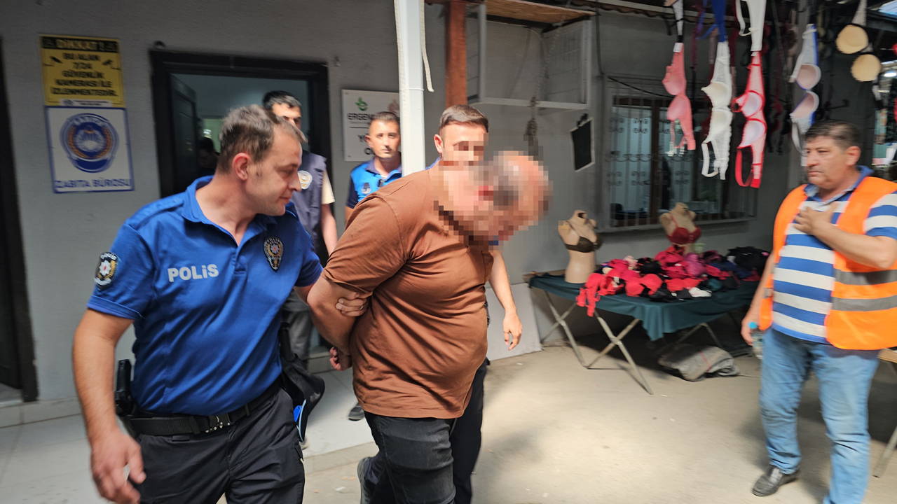 Edirne'deki Balkan Pazarı'nda Kadınların Gizlice Görüntülerini Çeken Şüpheli Gözaltında