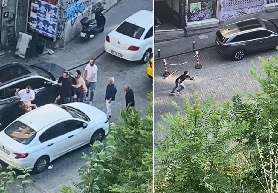 Beyoğlu'nda Şok Olay: Çıplak Adam ve Çekişmeli Kaçış