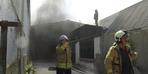 È scoppiato un incendio nella fabbrica di mobili di Avcılar!  Lavoratore straniero bloccato