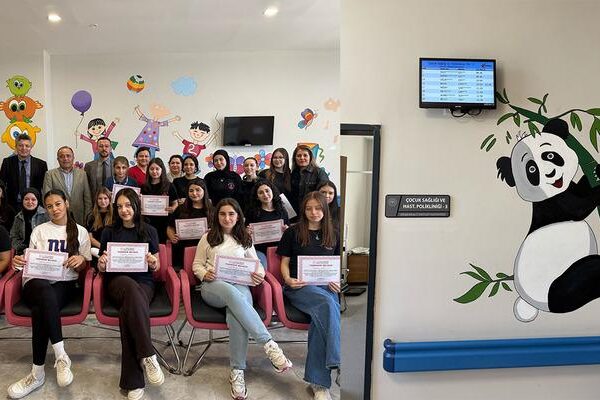 Hastane koridorları sanatla şenlendi – Sağlık Haberleri