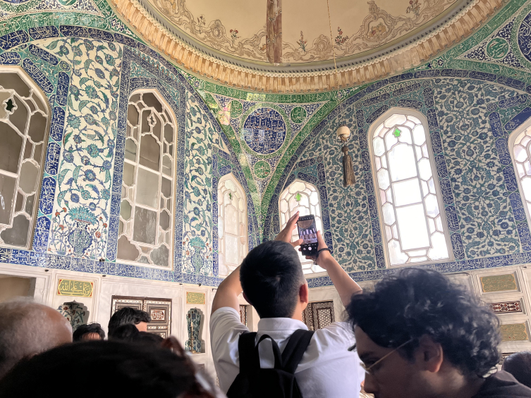 Topkapi Sarayı'ndaki özel odalar ziyaretçilere açık