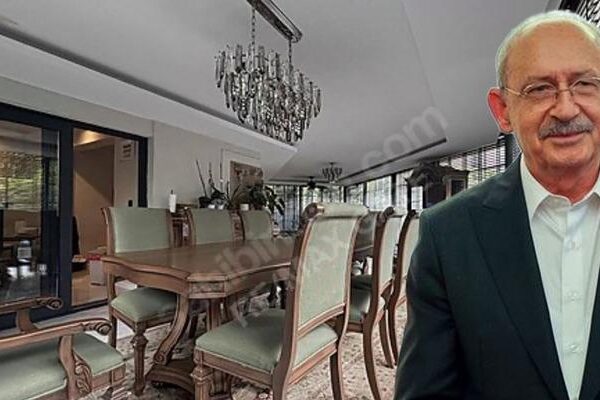 Kemal Kılıçdaroğlu’nun çalışma ofisi olan villa satılığa çıkarıldı! Fiyatı dudak uçuklattı