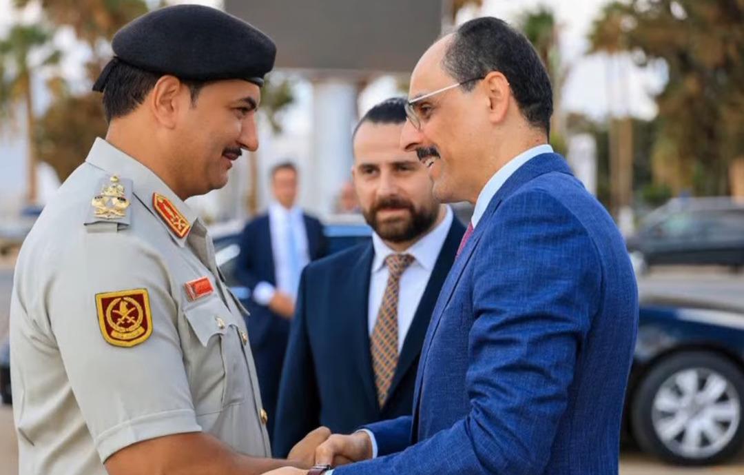 MIT İbrahim Kalın'ın Başkanı Libya'da Hafter ile tanıştı 3