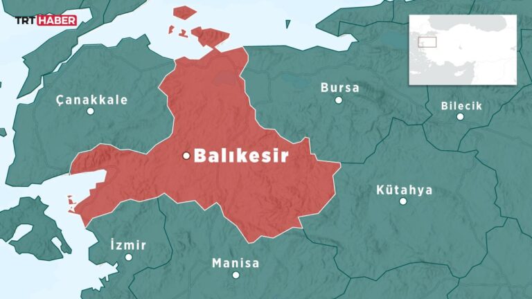 Balıkesir'de 4 büyüklüğünde deprem
