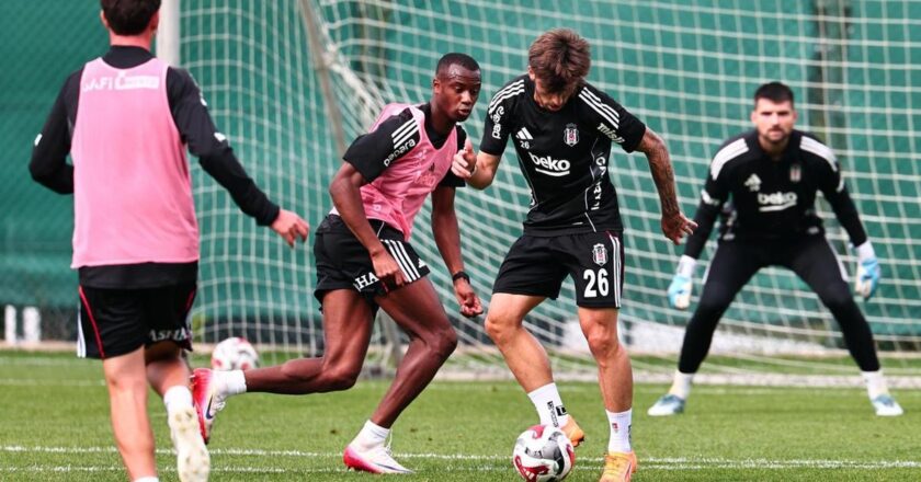 Beşiktaş, kondisyon ve taktik çalıştı